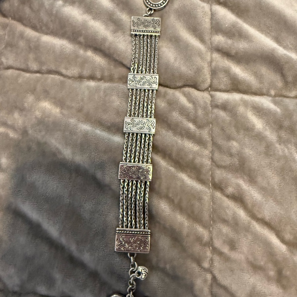 Brighton Silver Multi-Strand Bracelet